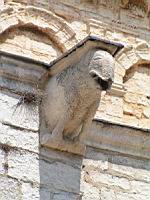 Saint Paul 3 Chateaux - Cathedrale, Gargouille, Animal (Chien)